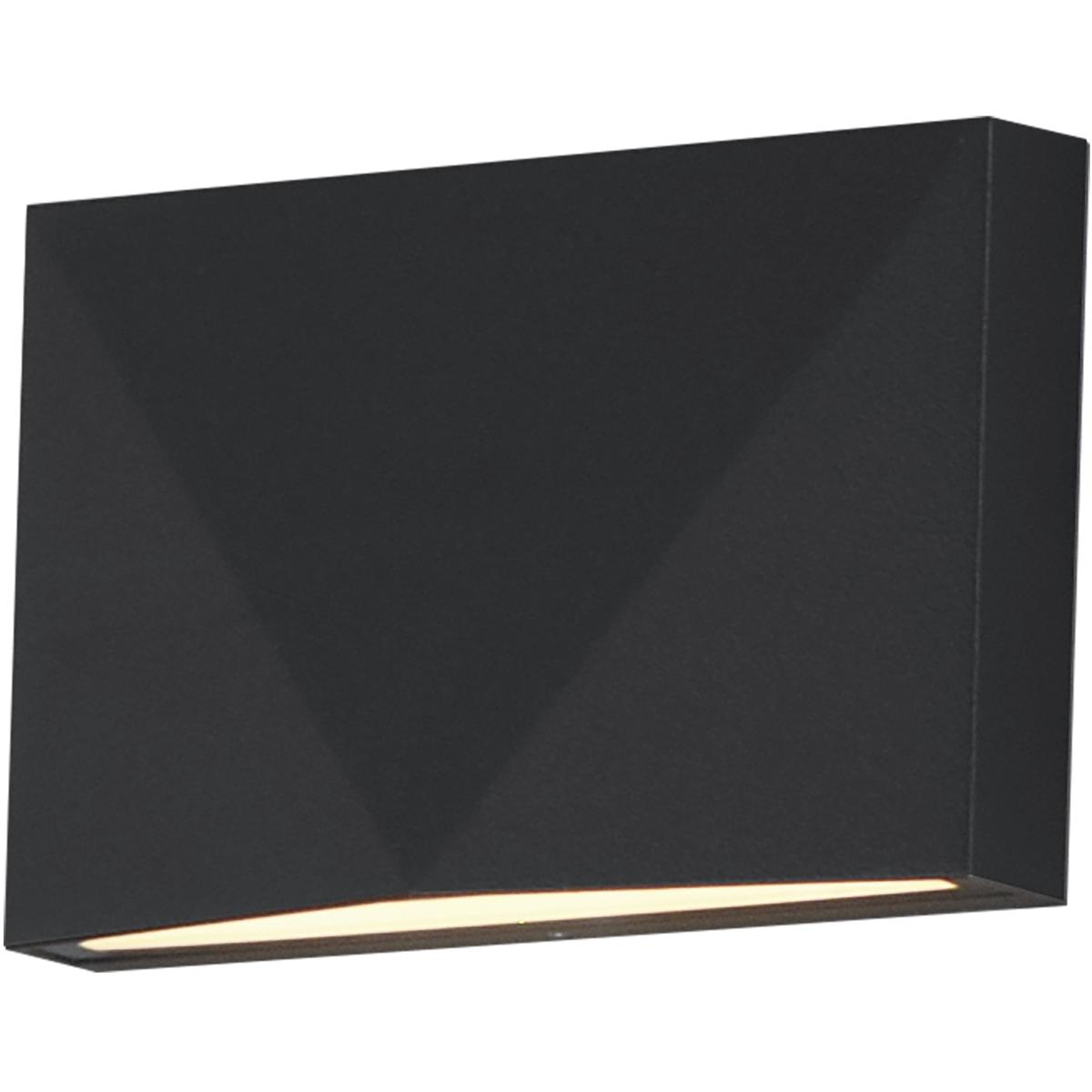 ET2 E41560-BK Fractal LED 3.25 inch Black Outdoor Wall Mount