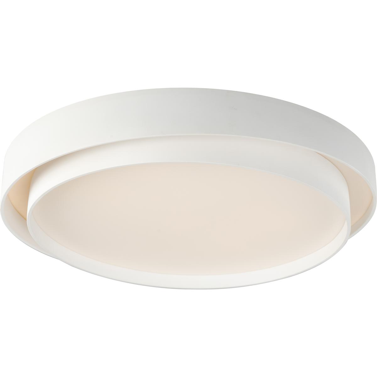 ET2 E51046-WT Ziggurat LED 31.5 inch White Flush Mount Ceiling Light