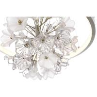 EuroFase 37342-012 Clayton LED 26 inch Silver With Brushed Gold Chandelier Ceiling Light alternative photo thumbnail