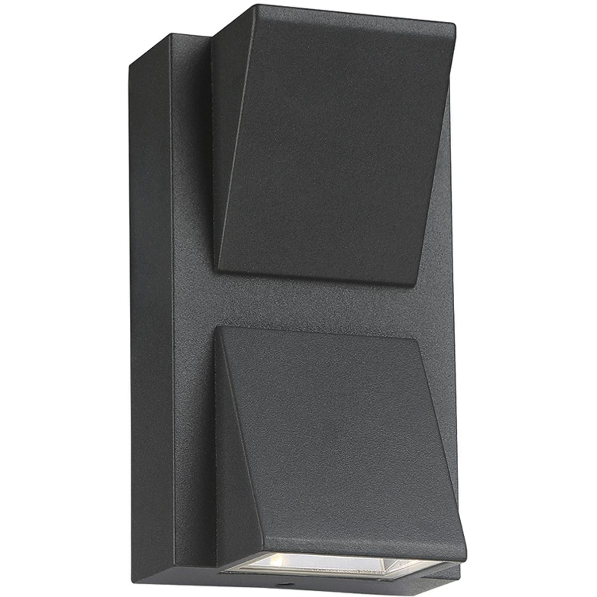 Eurofase 31582-025 Ontario LED 6 inch Graphite Grey Outdoor Wall Mount