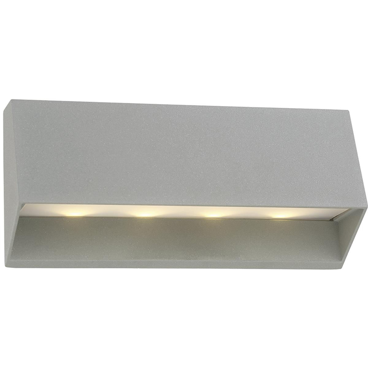 Eurofase 31589-017 Ontario LED 4 inch Marine Grey Outdoor Wall Mount