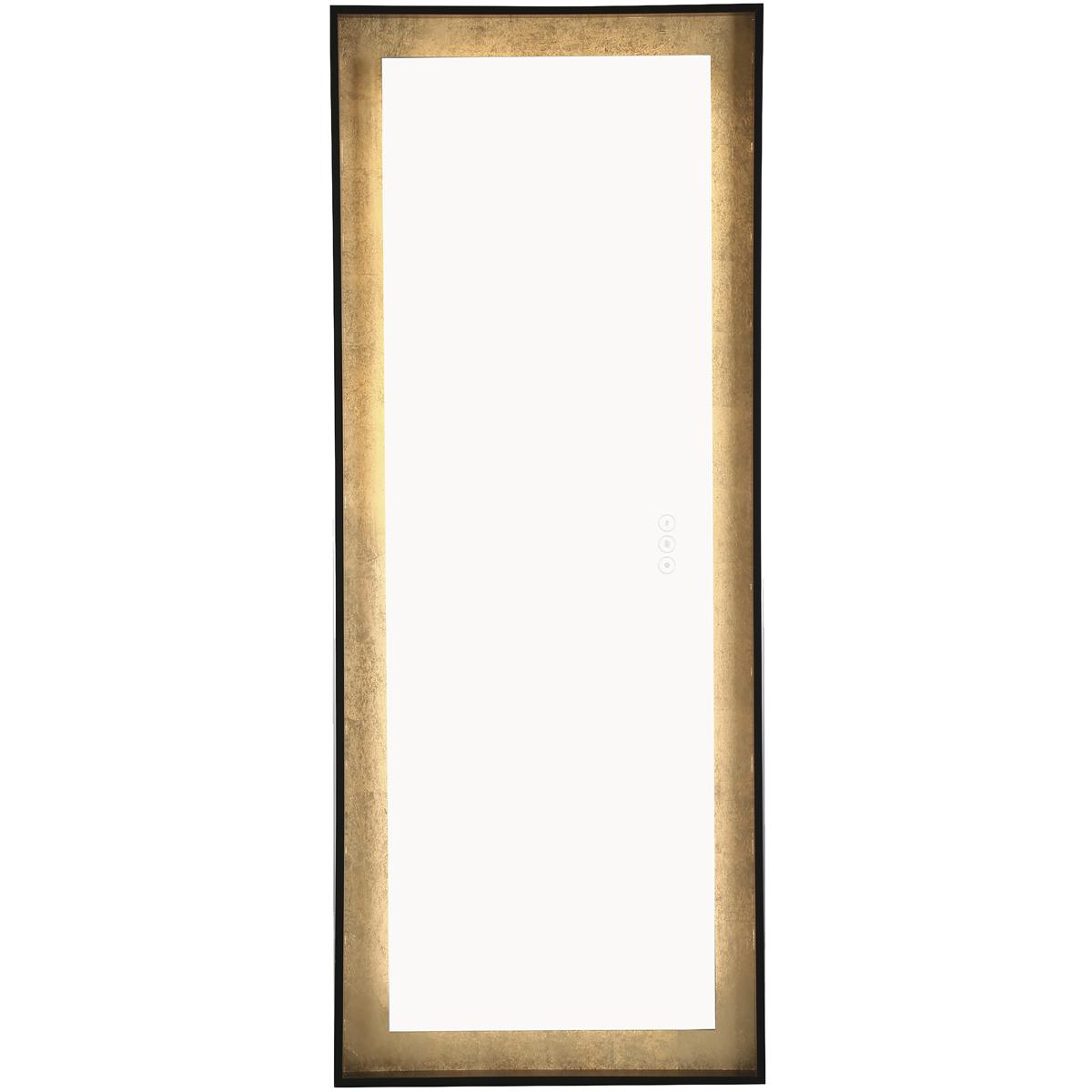 Eurofase 48089-012 Anya 65 X 26 inch Anodized Black LED Mirror