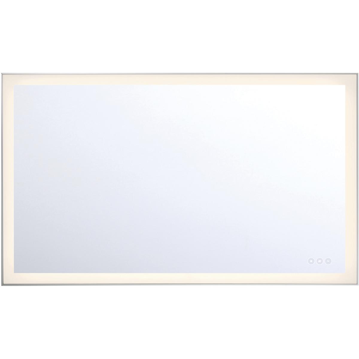 Eurofase 48101-011 Lenora 30 X 22 inch Anodized Silver LED Mirror