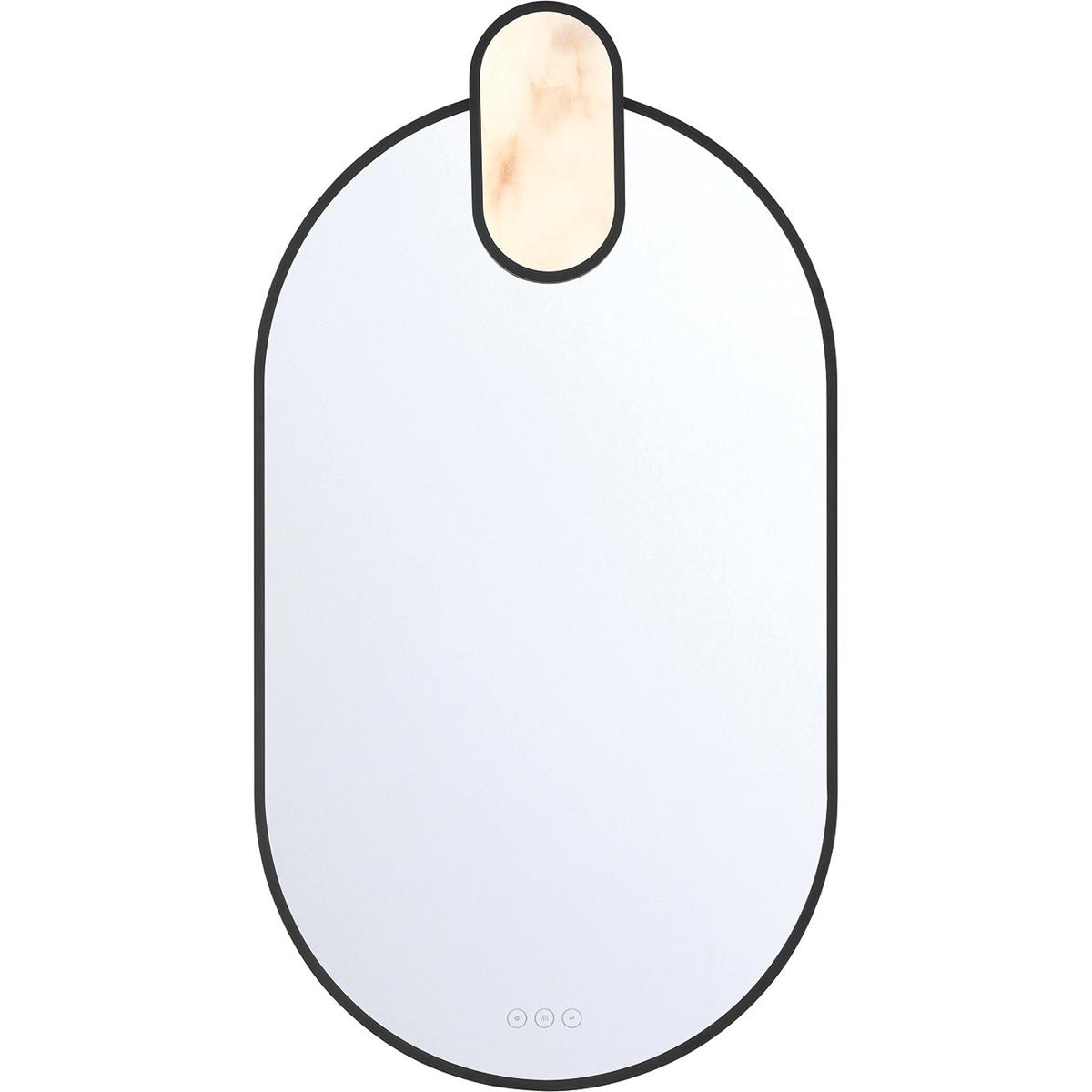 Eurofase 48510-028 Mrissa 39 X 21 inch Matte Black LED Mirror