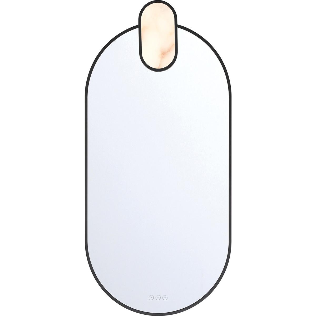 Eurofase 48511-025 Mrissa 45 X 21 inch Matte Black LED Mirror