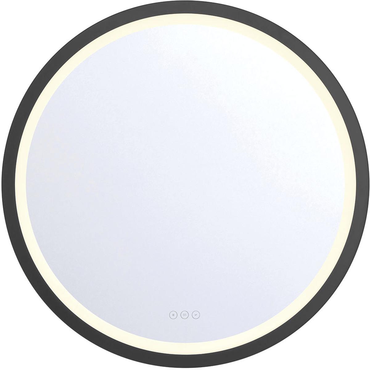 Eurofase 48976-039 Artell 32 inch Brushed Black LED Mirror