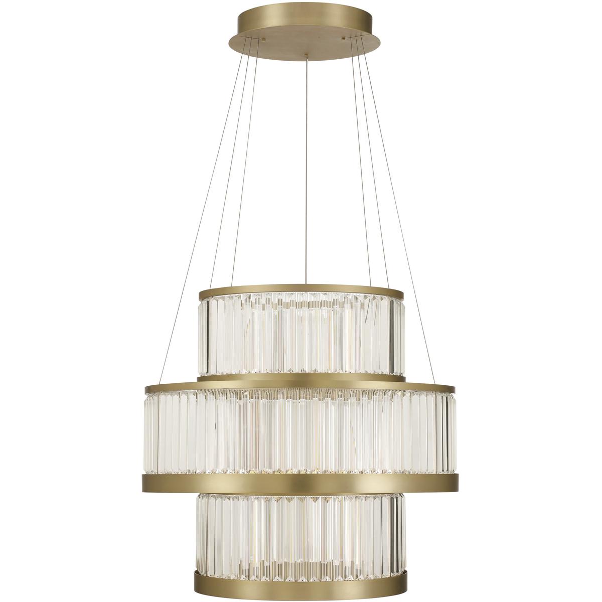 Eurofase 49351-019 Empra LED 35.2 inch Gold Grand Chandelier Ceiling Light