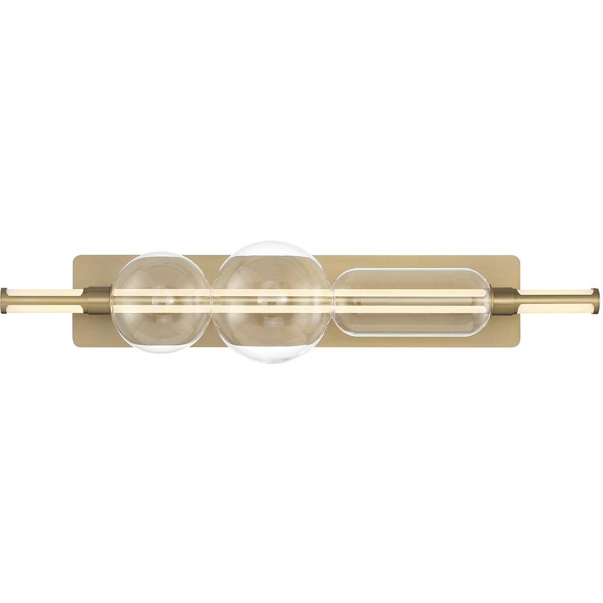 Eurofase 50050-031 Lucent LED 34 inch Gold Vanity Light Wall Light