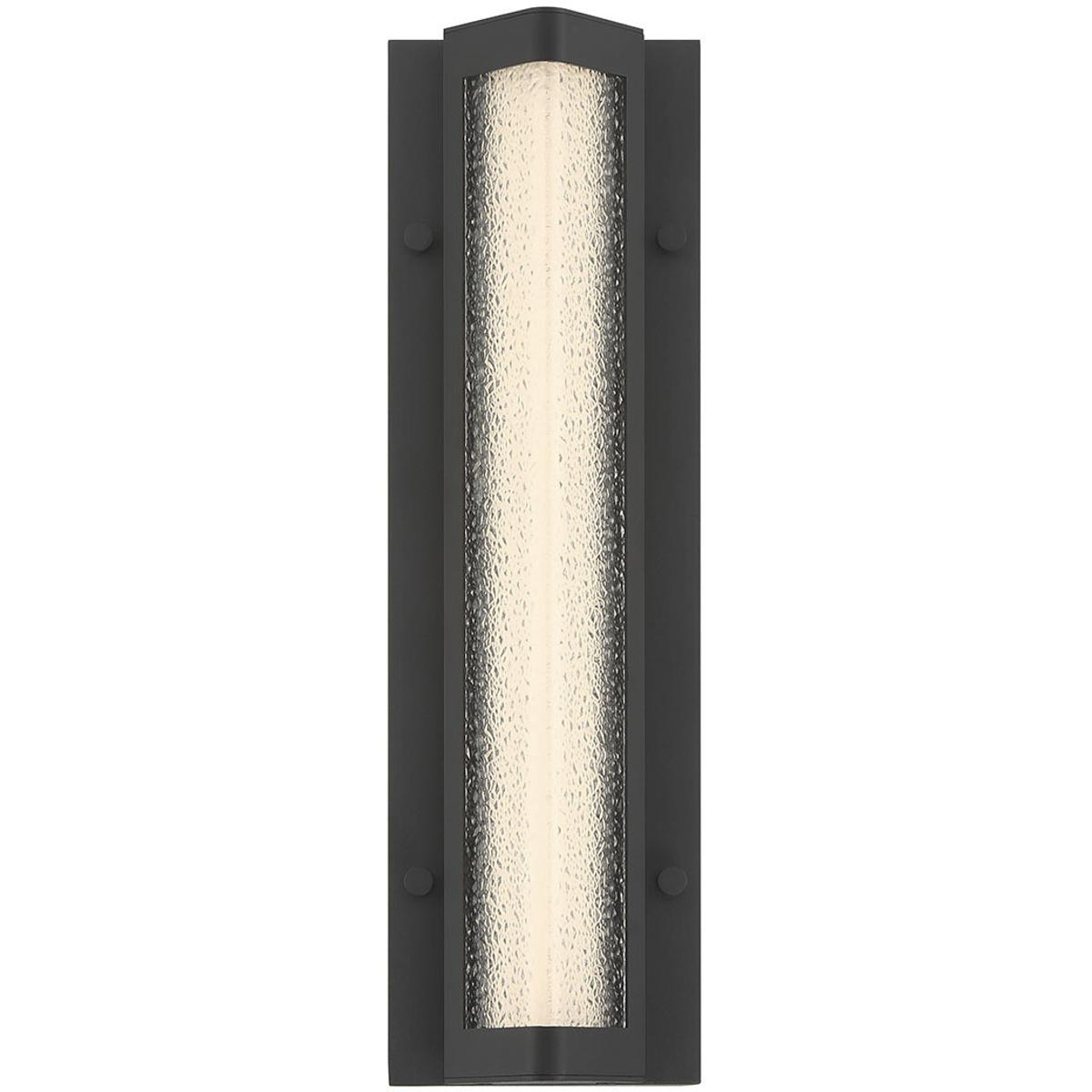 Eurofase 50108-015 Hy50 LED 16 inch Sand Black Outdoor Wall Sconce