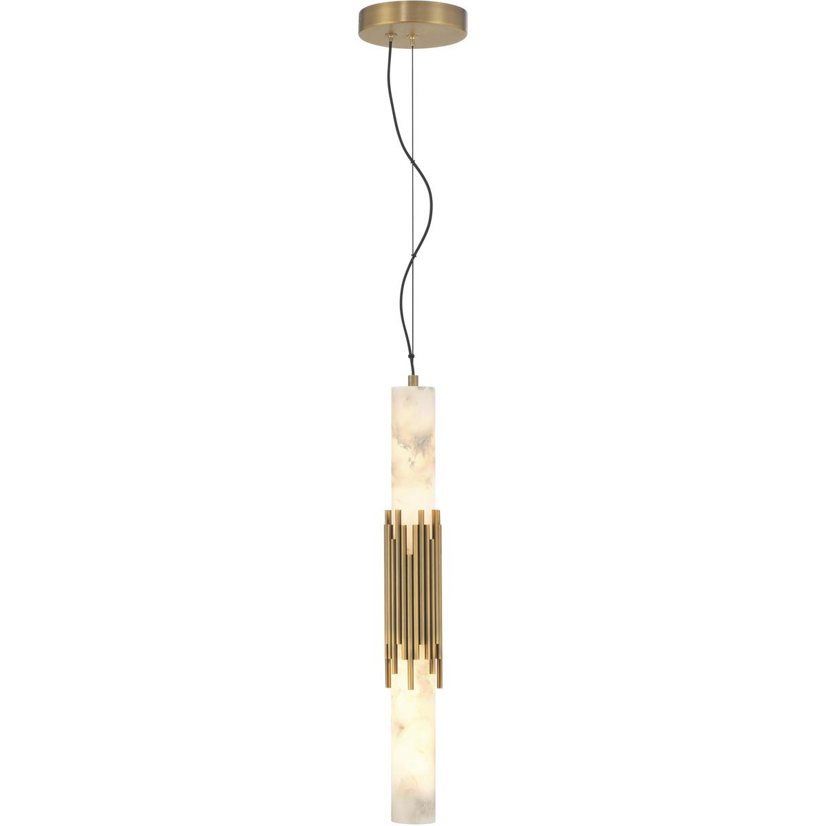 Eurofase 50353-026 Venna LED 3 inch Antique Brass Pendant Ceiling Light