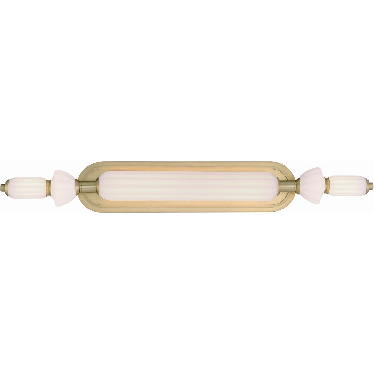 Eurofase 49018-011 Lansdowne 1 Light 31 inch Gold Vanity Light Wall Light