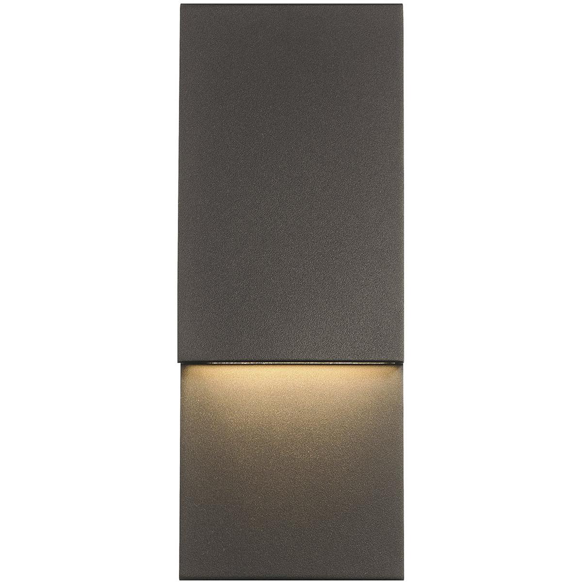 Eurofase 49241-013 Nanton 1 Light 14 inch Bronze Outdoor Wall Sconce