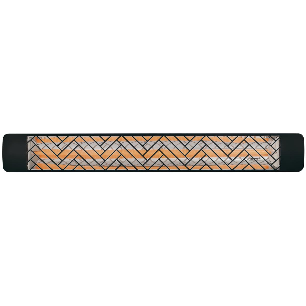 Eurofase EF30480B1 EF30 Series 9 X 8 inch Black Electric Patio Heater in Chevron
