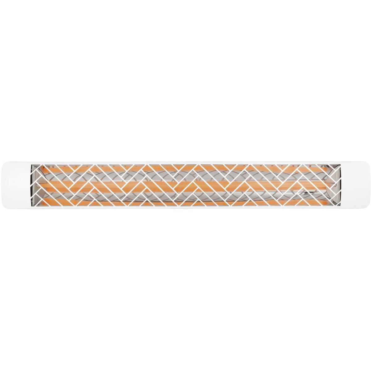 Eurofase EF30480W1 EF30 Series 9 X 8 inch White Electric Patio Heater in Chevron
