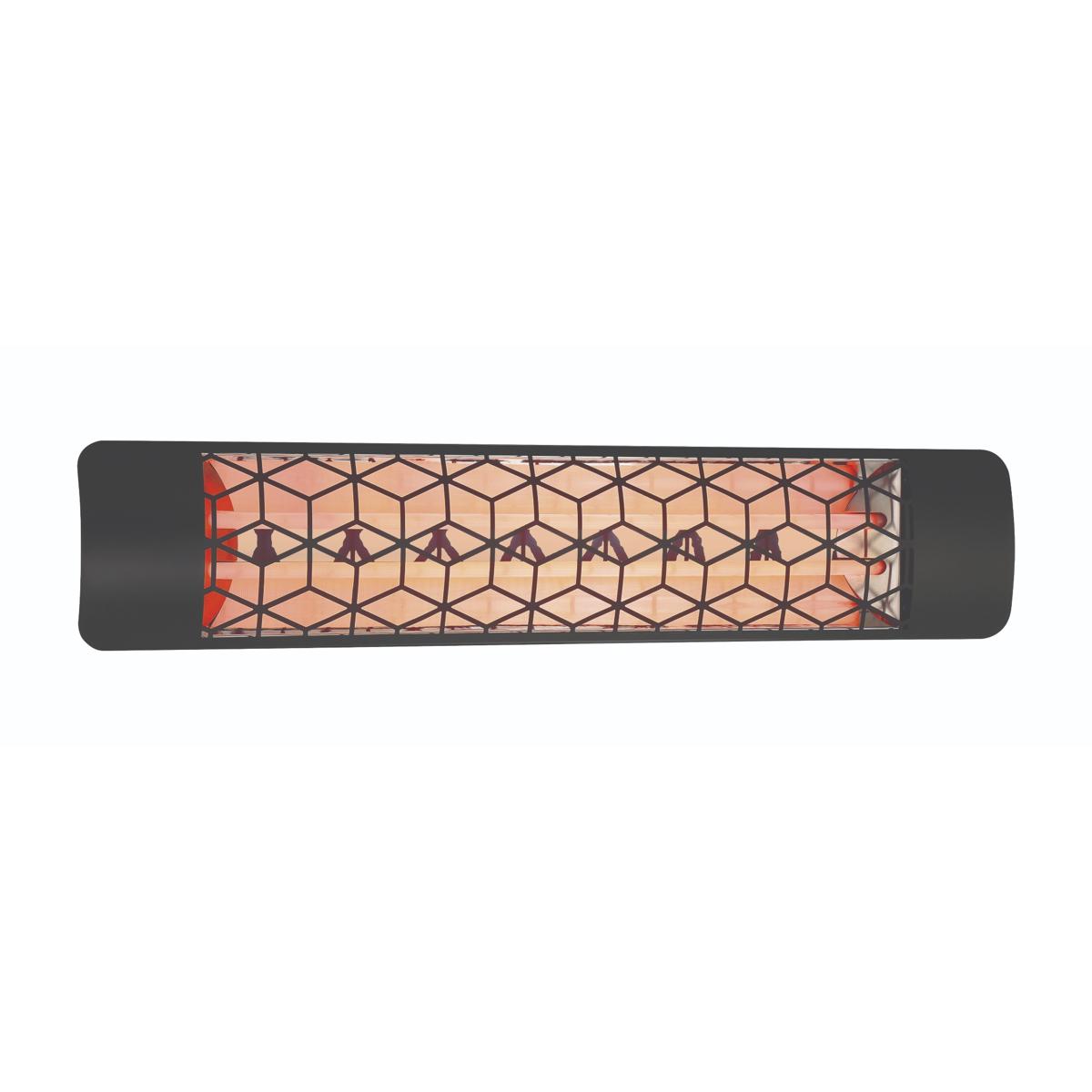 Eurofase EF40480B6 EF40 Series 9 X 8 inch Black Electric Patio Heater in Stella