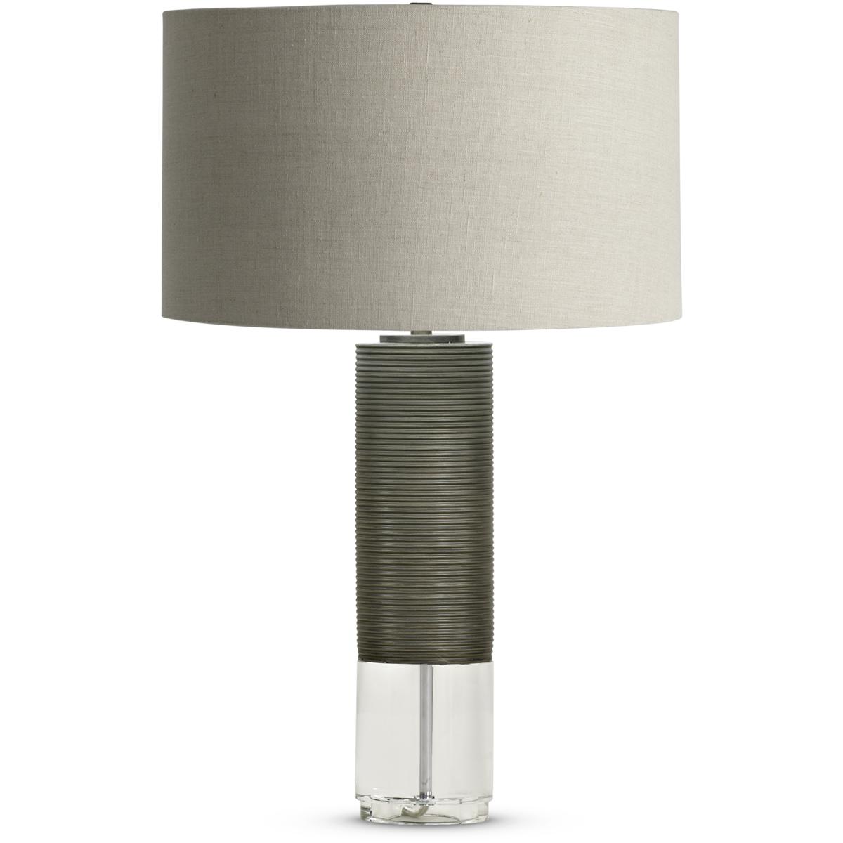 Lighting New York 3639 FlowDecor Atlantic 24 inch 150.00 watt Bronze Table Lamp Portable Light 3639 - Open Box