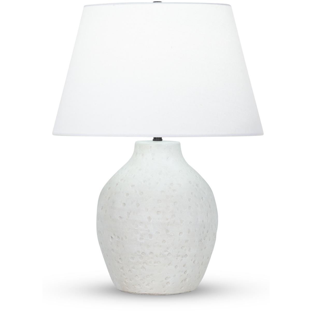 Lighting New York R-4503 FlowDecor Luna 24.5 inch 150.00 watt Off-White Table Lamp Portable Light 4503 - Open Box