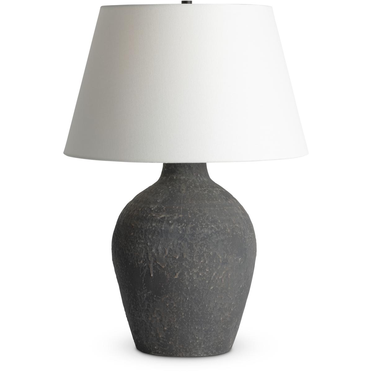 Lighting New York R-4507 FlowDecor Theo 25.25 inch 150.00 watt Rustic Brown Table Lamp Portable Light 4507 - Open Box