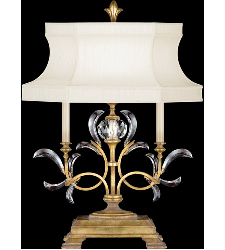 Fine Art 769110ST Beveled Arcs 34 inch 60.00 watt Gold Table Lamp Portable Light