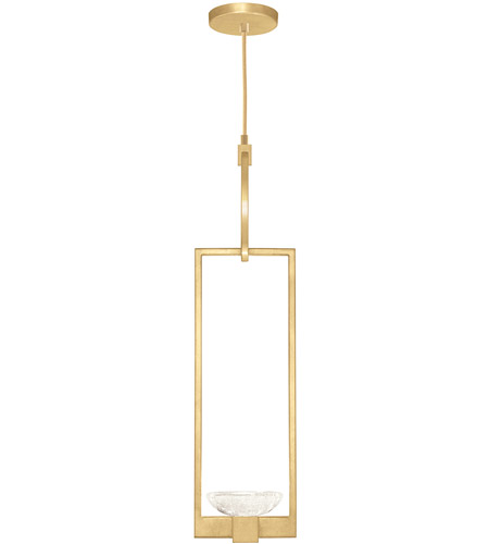 Fine Art 892840-2ST Delphi LED 7 inch Gold Drop Light Ceiling Light in Up