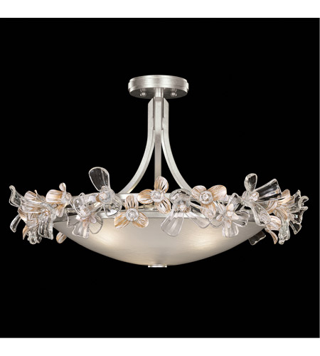 Fine Art 915540-1ST Azu LED 25 inch Silver Flush Mount Ceiling Light