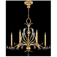 Fine Art 739240-SF3 Beveled Arcs 6 Light 44 inch Gold Leaf Chandelier Ceiling Light thumb