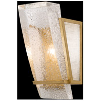 Fine Art 890750-21ST Crownstone 1 Light 7 inch Gold Sconce Wall Light in White Textured Linen thumb