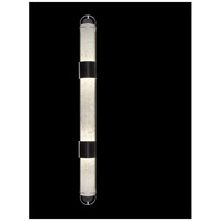 Fine Art 925850-12ST Bond LED 6 inch Black/Silver Sconce Wall Light in Bahama Sand Studio Glass 925850-12-A.jpg thumb