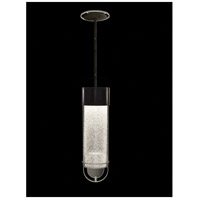 Fine Art 926340-11ST Bond LED 6 inch Black/Silver Pendant Ceiling Light in Diamond Blanket Studio Glass photo thumbnail