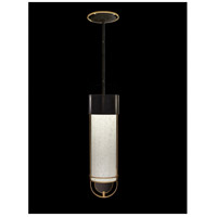 Fine Art 926340-22ST Bond LED 6 inch Black/Gold Pendant Ceiling Light in Bahama Sand Studio Glass thumb