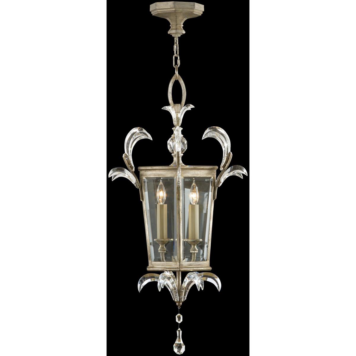 Fine Art 705440ST Beveled Arcs 3 Light 22 inch Silver Pendant Ceiling Light