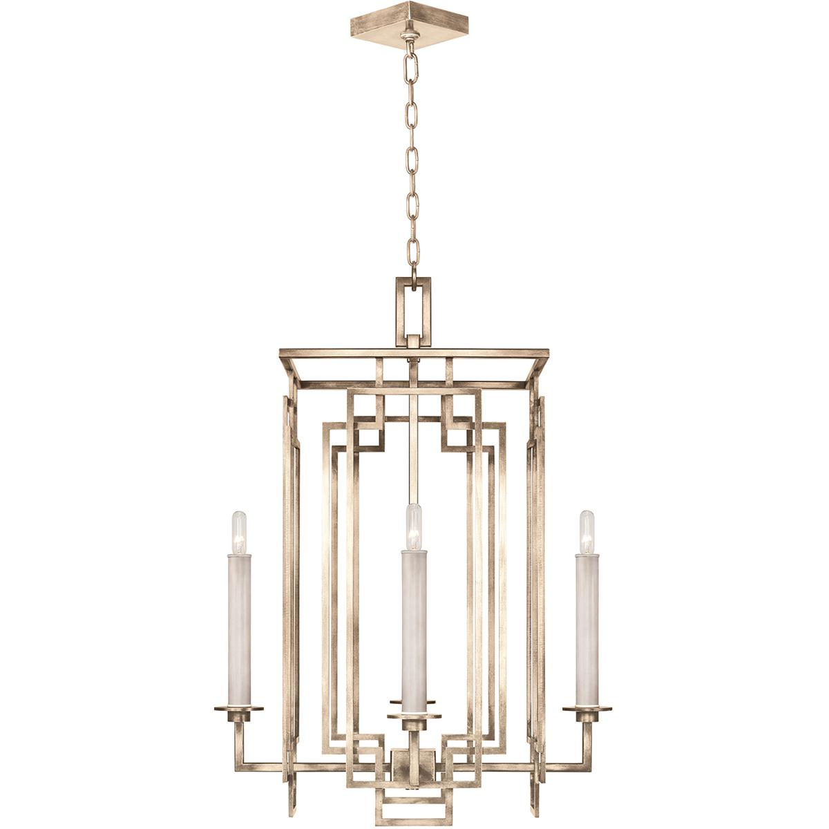 Lighting New York R-889040-3ST Fine Art Cienfuegos 4 Light 22 inch Gold Chandelier Ceiling Light 889040-3ST - Open Box