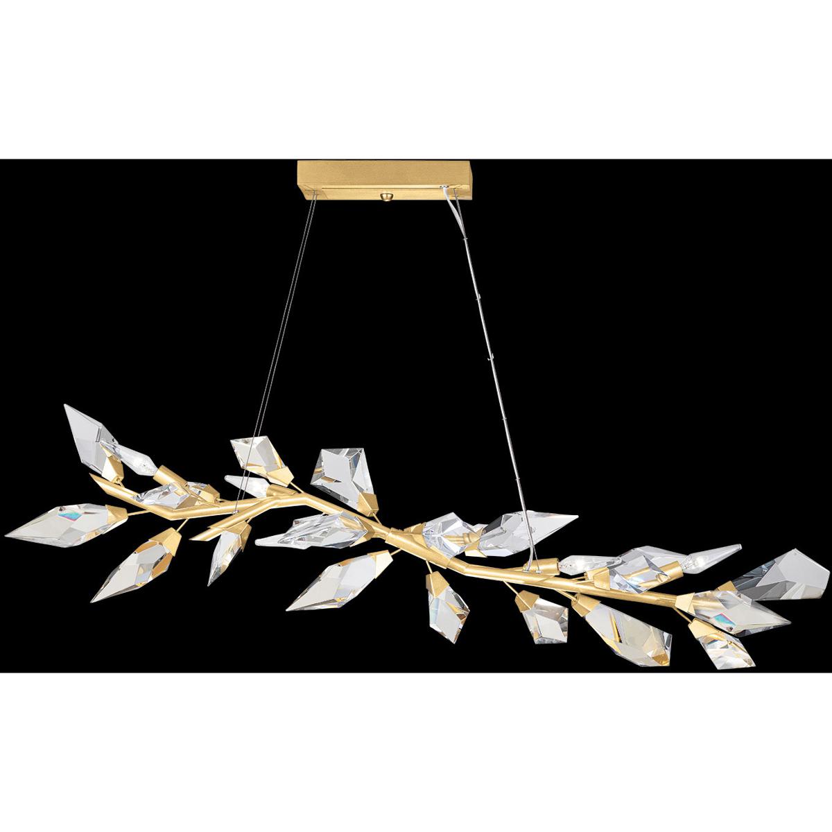 Fine Art 908340-2ST Foret 6 Light 11 inch Gold Pendant Ceiling Light