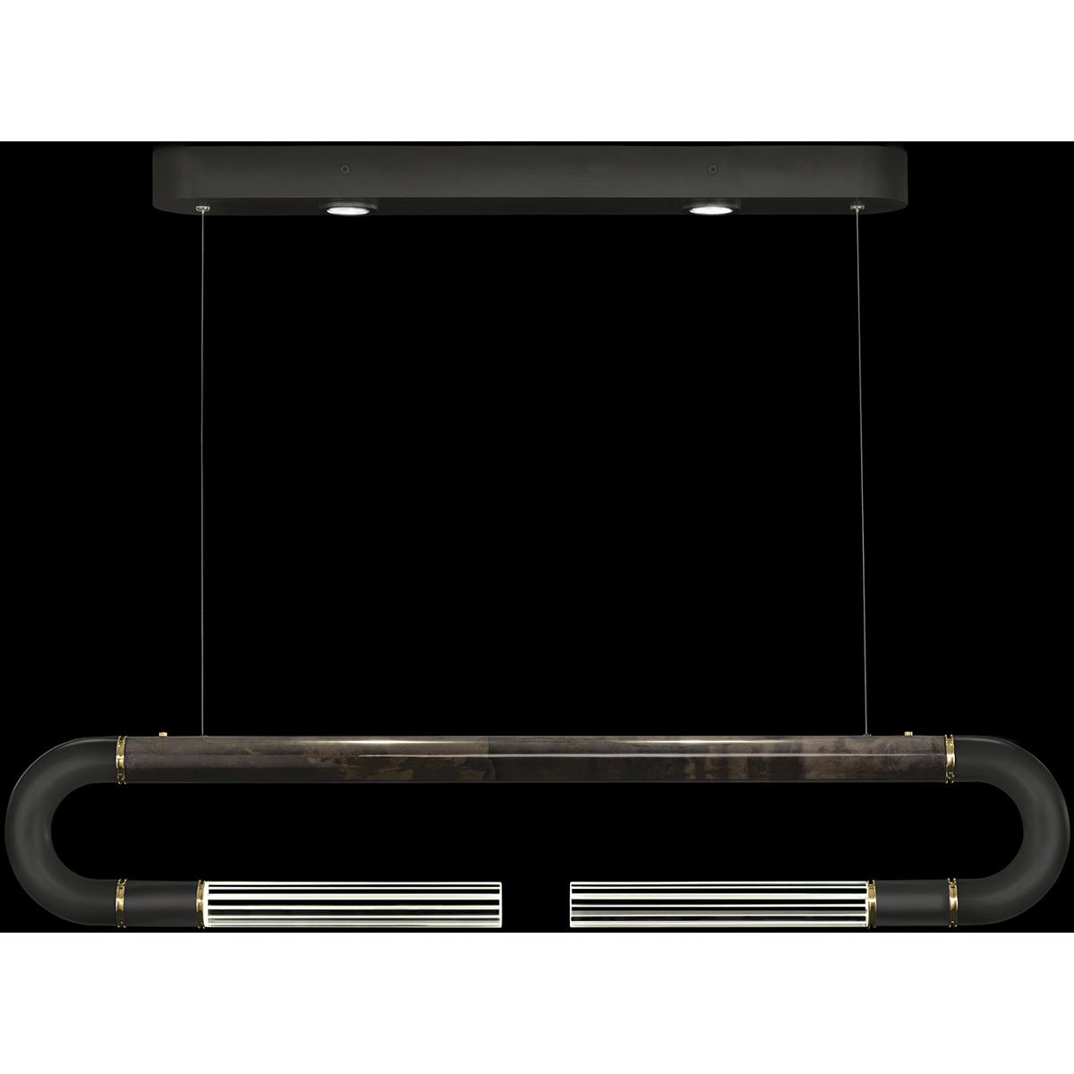 Fine Art 924140-111ST Antonia LED 52 inch Black Pendant Ceiling Light