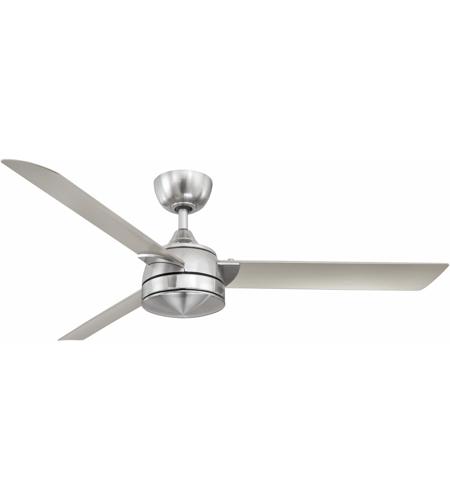 Brushed Nickel Indoor Outdoor Ceiling Fan, Small Outdoor Ceiling Fans With Light