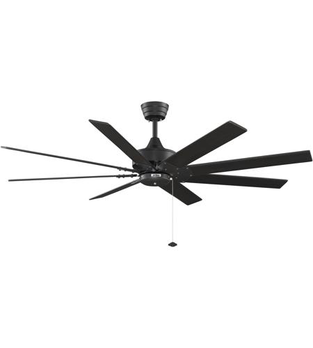Fanimation FP7910BL Levon Ac 63 inch Black Indoor/Outdoor Ceiling Fan in 110 Volts photo