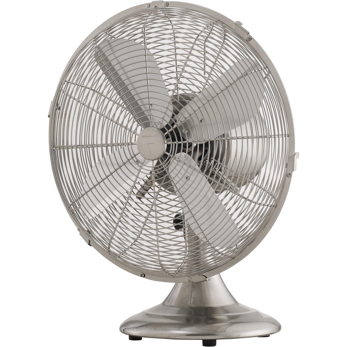 Fanimation Fans FP6274BN Retro Breeze Brushed Nickel 16 inch Table Fan