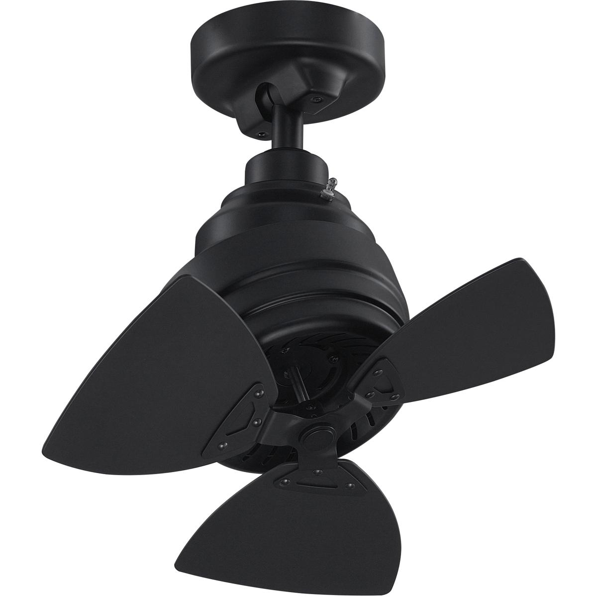 Fanimation Fans Fp8018bl Rotation 19 Inch Black Ceiling Fan