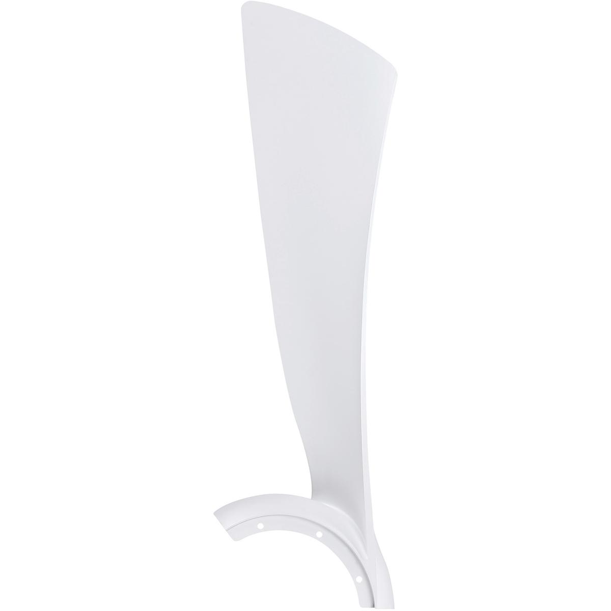 Fanimation BPW8530-48MW Wrap Custom Matte White 23.98 inch Each Fan Blades in 48