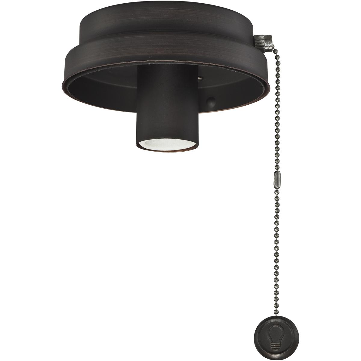 Fanimation F6DZ Fitters 1 Light Dark Bronze Fan Light