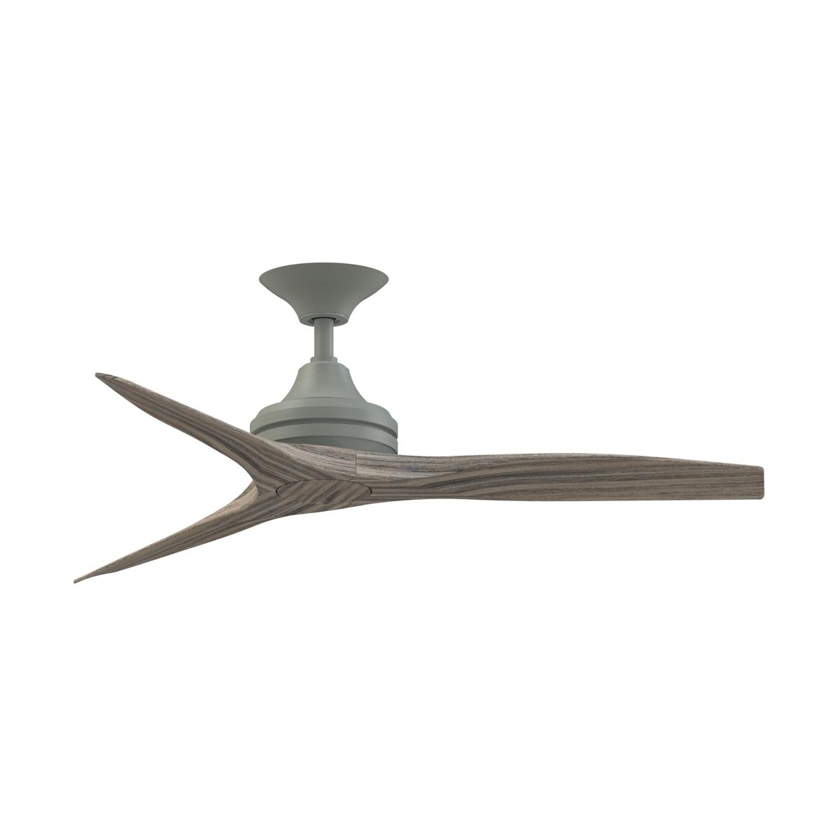Fanimation FP6721BAGP-48WE Spitfire 48 inch Antique Graphite with Weathered Wood Blades Indoor/Outdoor Ceiling Fan, Kit