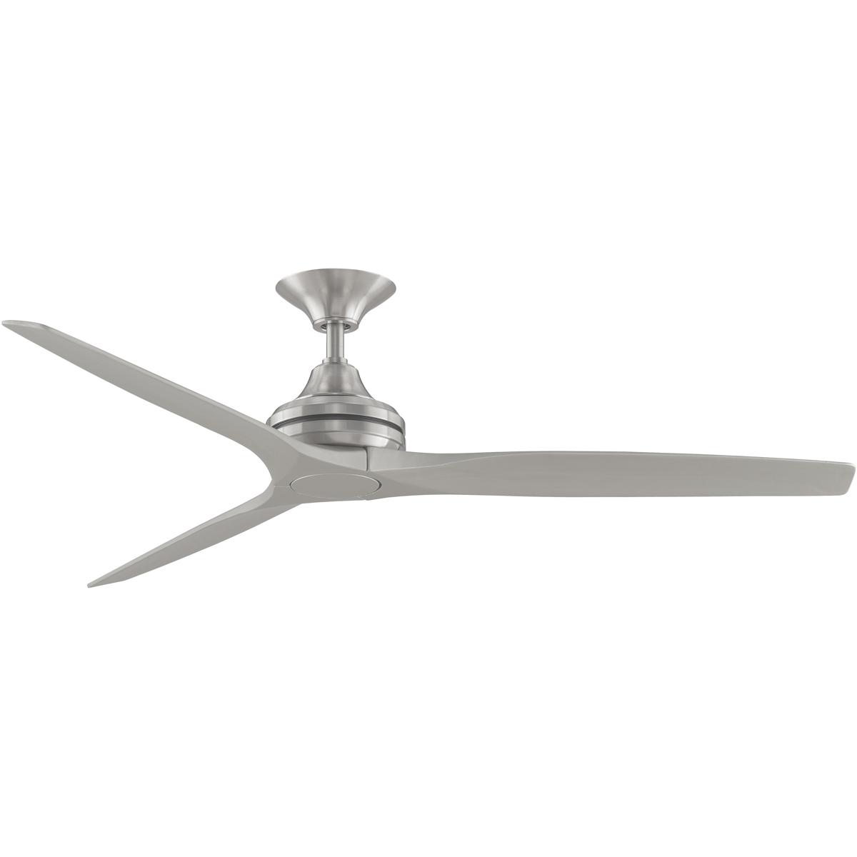 Fanimation FP6721BBN-60BN Spitfire 60 inch Brushed Nickel Indoor/Outdoor Ceiling Fan, Kit