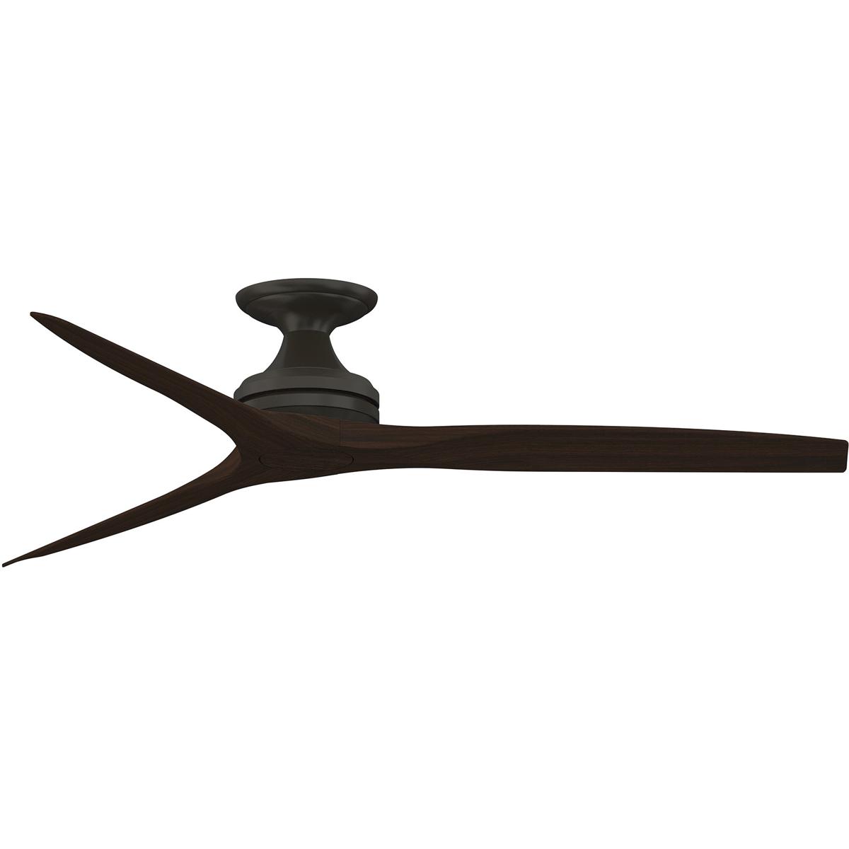 Fanimation FP6721BDZ-60DWA-F Spitfire 60 inch Dark Bronze with Dark Walnut Blades Indoor/Outdoor Ceiling Fan, Kit