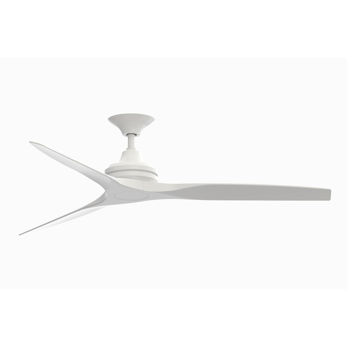 Fanimation FP6721BMW-60MW Spitfire 60 inch Matte White Indoor/Outdoor Ceiling Fan, Kit
