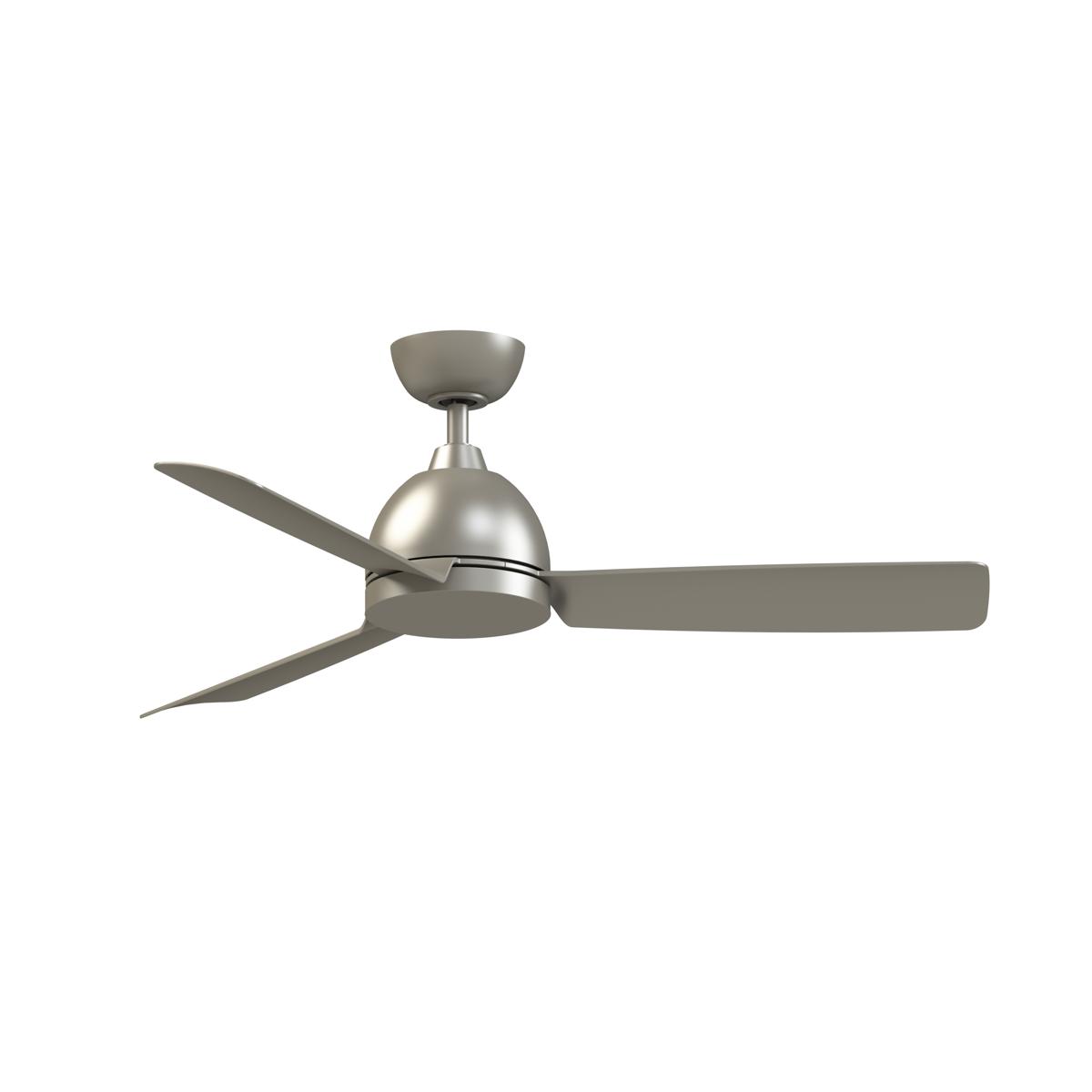 Fanimation FP6750BNM Starboard NL 52 inch Brushed Nickel with Gray Blades Ceiling Fan