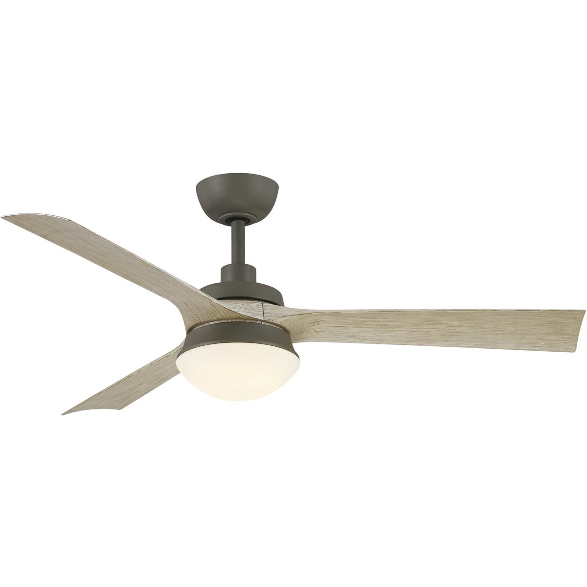 Fanimation FP6807AGP Barlow 52 inch Antique Graphite with Light Oak Blades Ceiling Fan