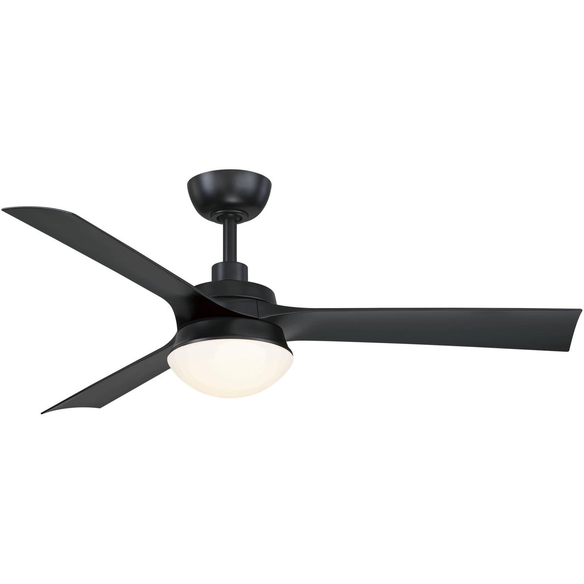Fanimation FP6807BL Barlow 52 inch Black Ceiling Fan