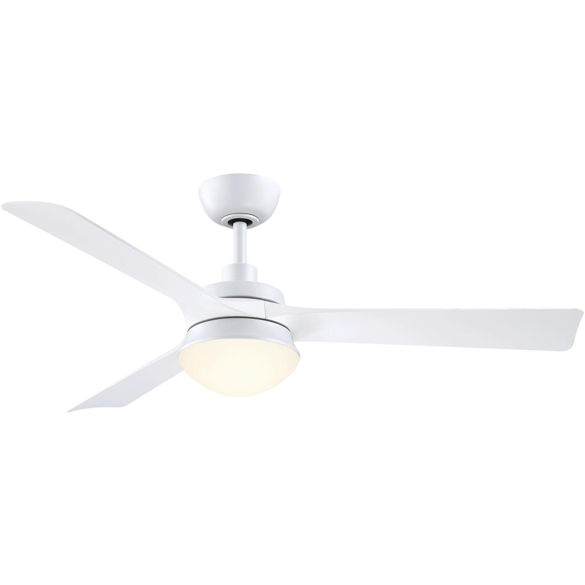 Fanimation FP6807MW Barlow 52 inch Matte White Ceiling Fan