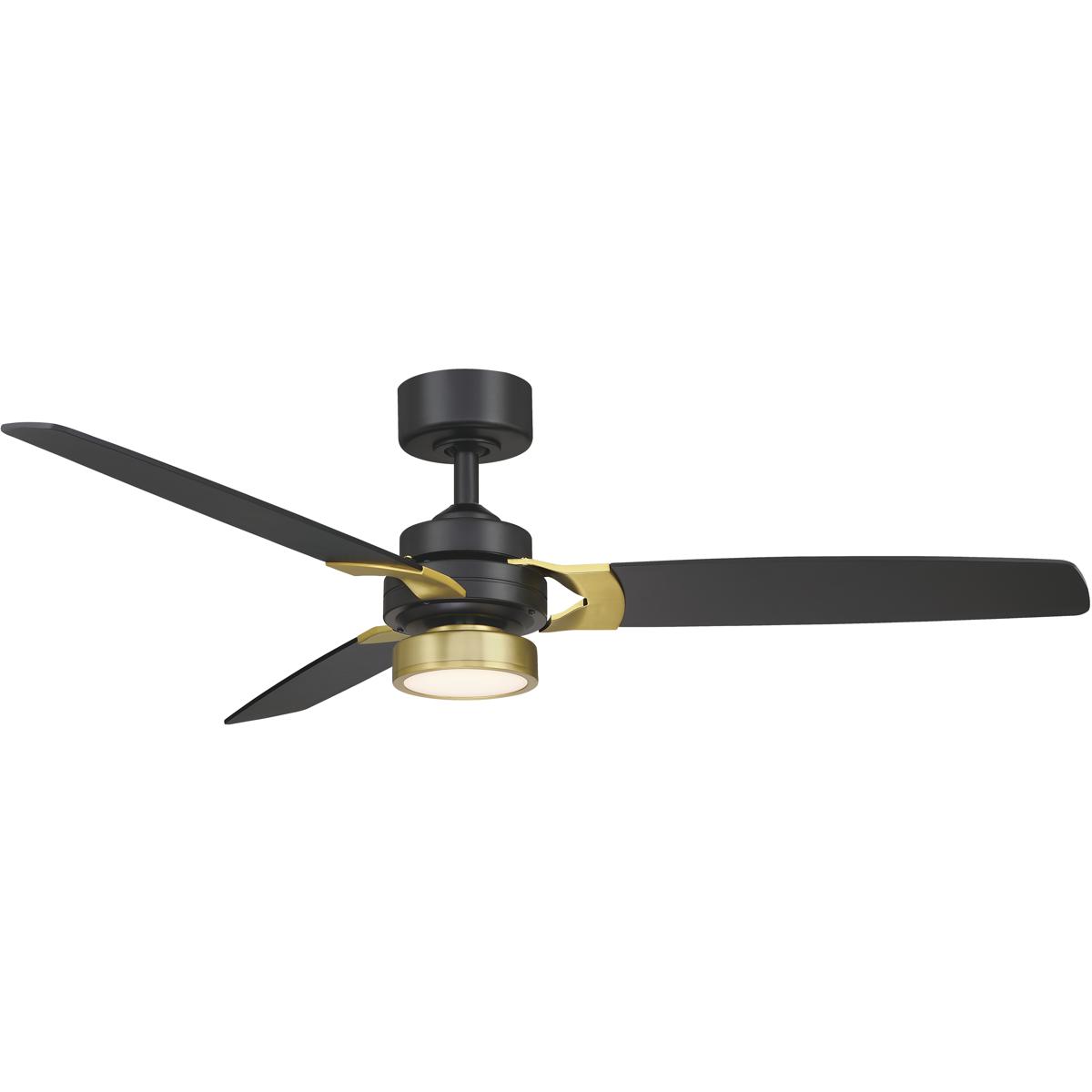 Fanimation FP7634BLBS Amped 52 inch Black Ceiling Fan