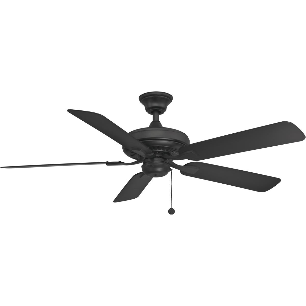 Fanimation FP9052BLW Edgewood 52 52 inch Black Ceiling Fan